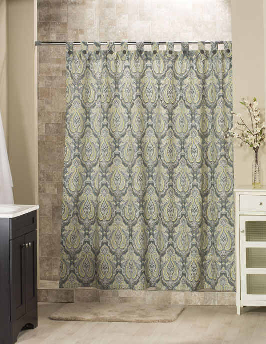 Park Avenue Tab Shower Curtain Thumbnail