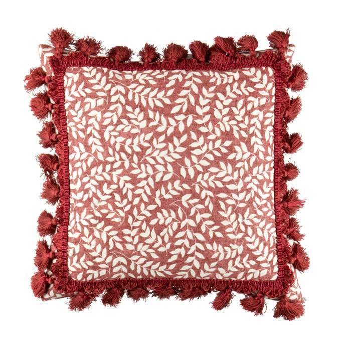 Bouvier Red 14" Square Pillow Thumbnail