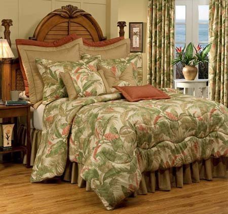 La Selva Natural Cal King Thomasville Comforter Set (18" bedskirt) Thumbnail