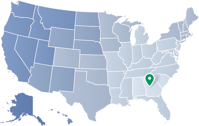 United States Shipping Transit Time Map